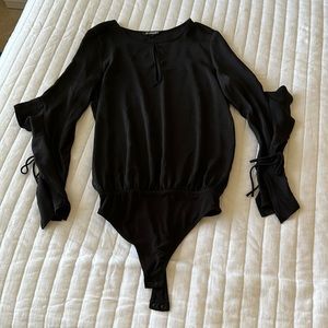 Express Black Bodysuit Size Small